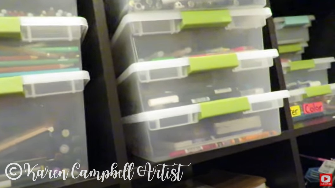 art studio storage drawers, Desiree