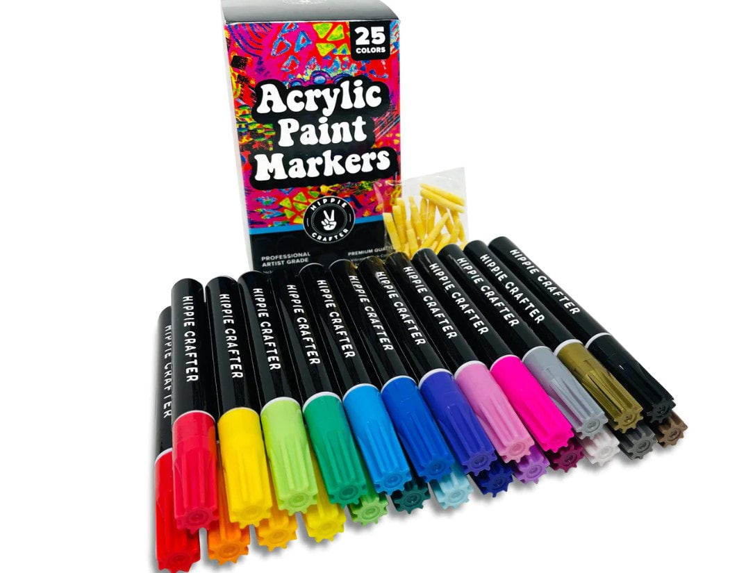 Posca Colored Pencils, Paint Art Marker Pens, School Stationery