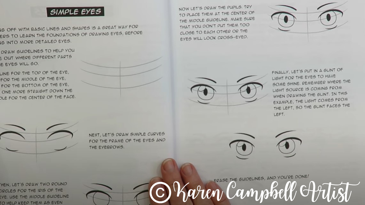 How to Draw Anime Eyes in Different Angles TUTORIAL 