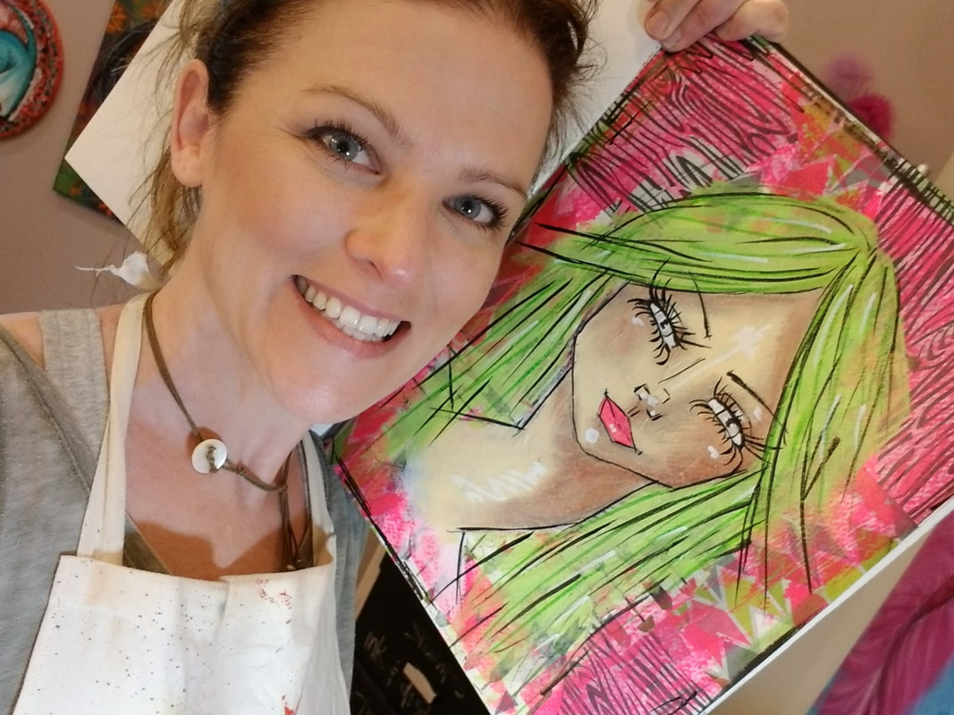 QUICK & EASY Tombow Brush Pens TIPS for Painting MAGICAL Mixed Media  Portraits! - KAREN CAMPBELL, ARTIST