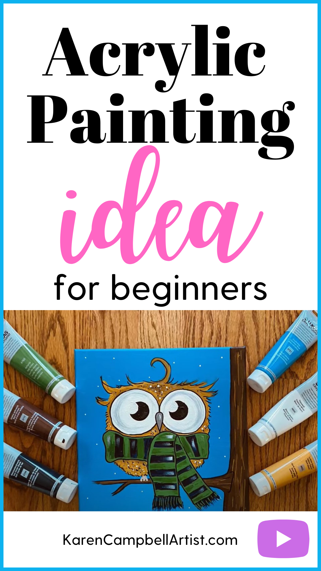 Simple and Easy Acrylic Painting for Beginners - Artisan Pallet