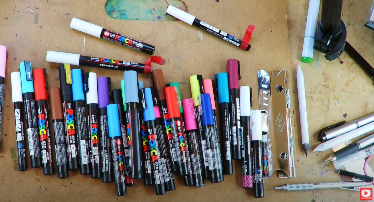TOP 10 POSCA TIPS - Most Frequently Asked Questions ANSWERED 