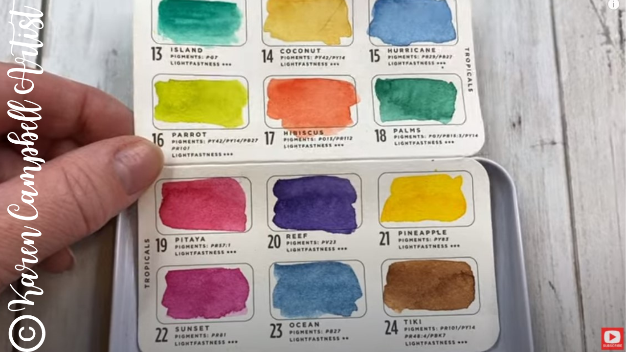 How to Fill Watercolor Pans & Palette's Using Tube Paints and Save Money! 