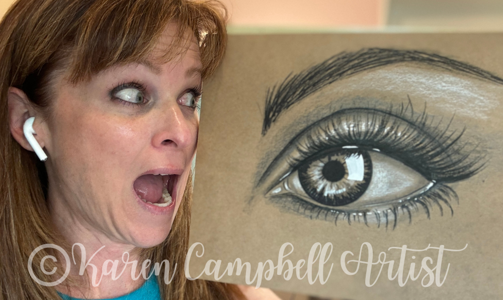 Realistic Eye Drawing on Toned Paper MADE EASY with Karen Campbell Artist.png